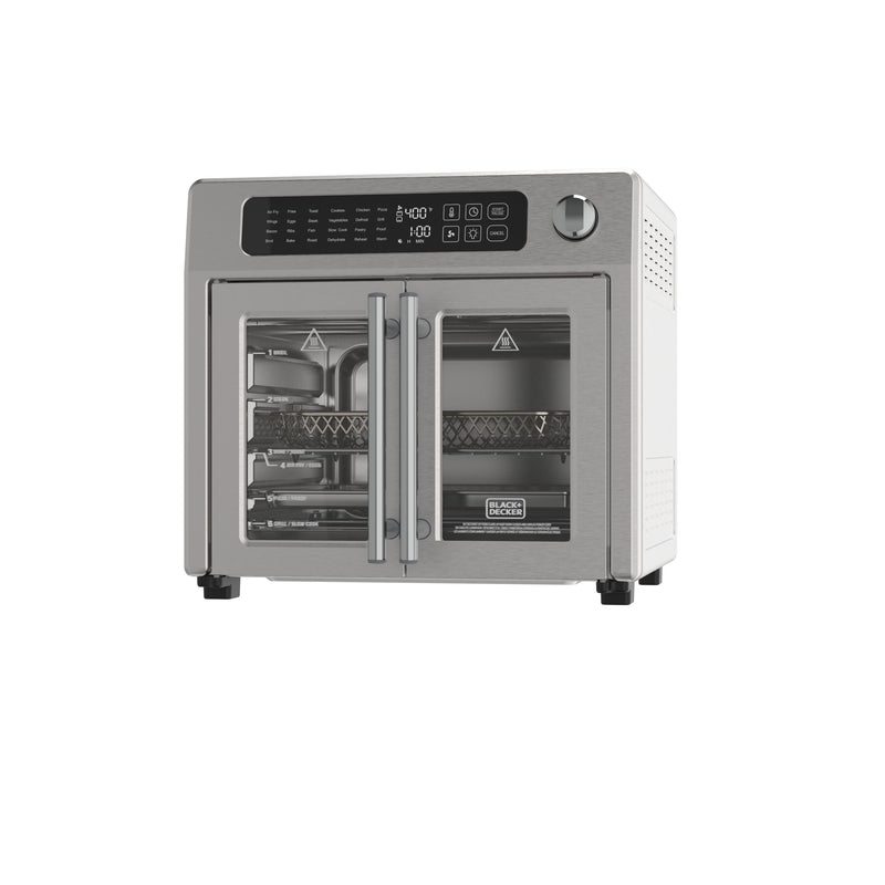 Black N Decker French Door Toaster Oven and Air Fryer, 26-Qt Q9
