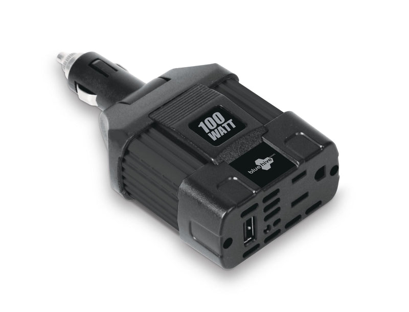 Bluehive 100W Power Inverter, Black H6