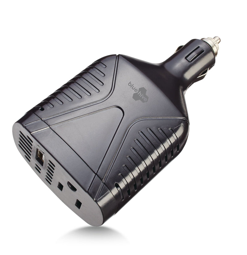 Bluehive 75W Car Power Inverter with USB Port E7
