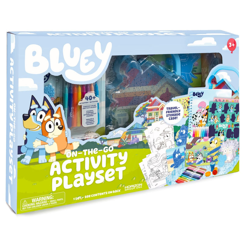 Bluey Ultimate On The Go Activity Playset for Ages 4+ B5