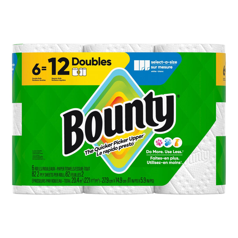 Bounty Select-A-Size Double Roll Paper Towel, 6-pk L7