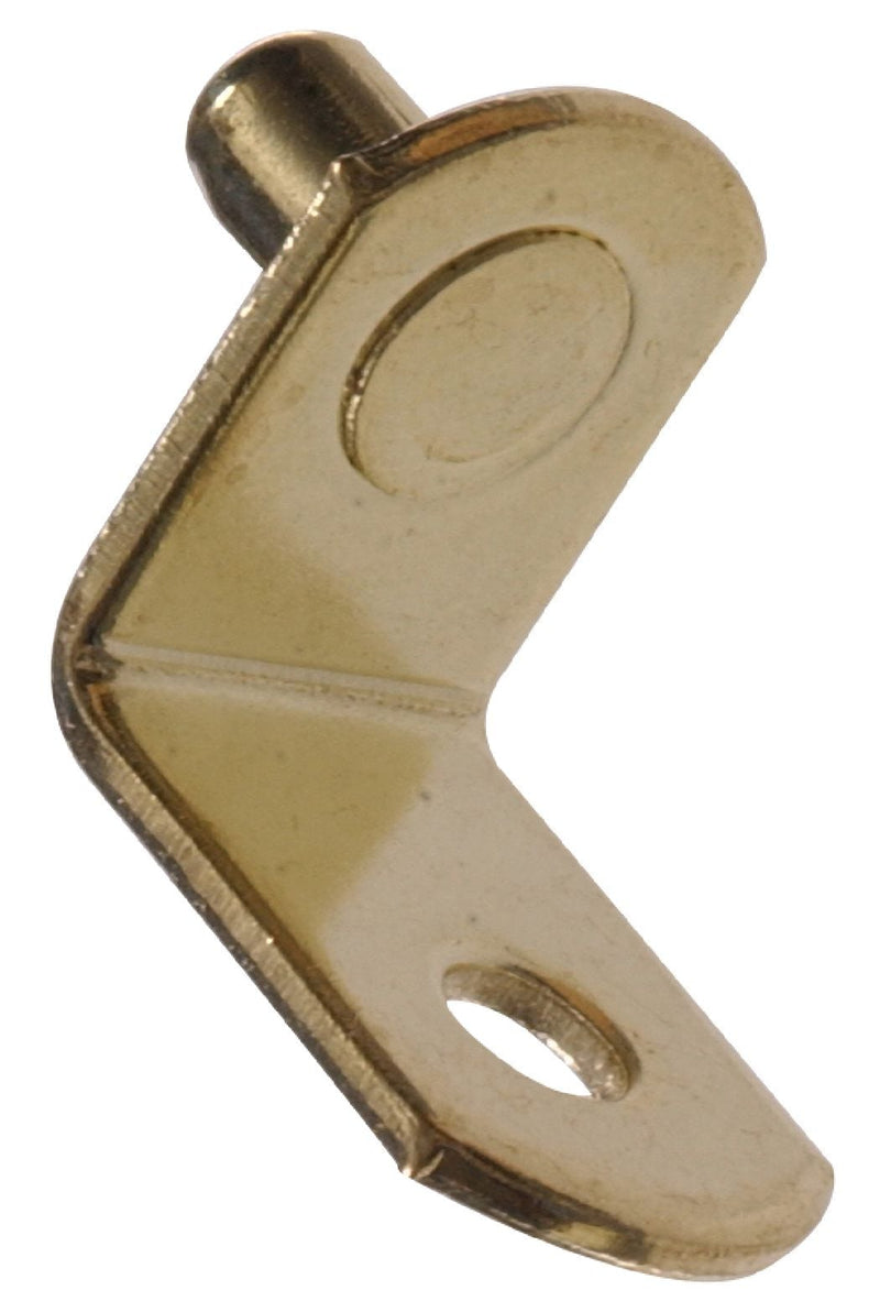 Brass Shelf Pin Metric, 1/4-in, 4-pk B1