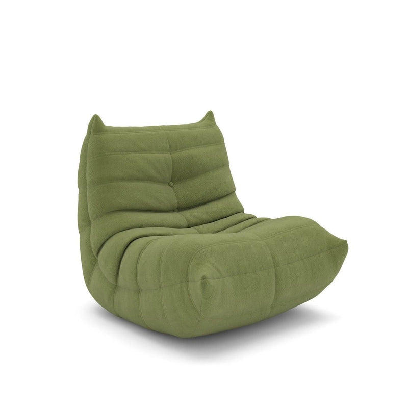 Brassex Cairo Sage All-Foam Armless Children's Chair Z6