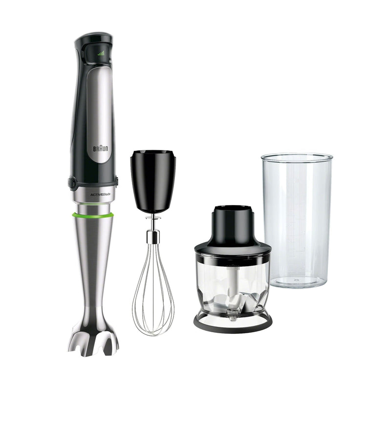 Braun Hand Blender & 1.5-Cup Food Processor with Whisk and Beaker S9