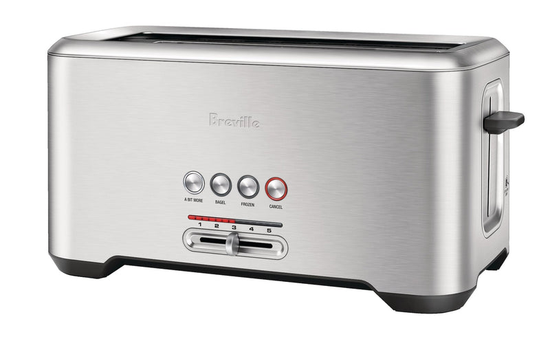 Breville ‘A Bit More’ 4-Slice Toaster, Brushed Stainless Steel F5