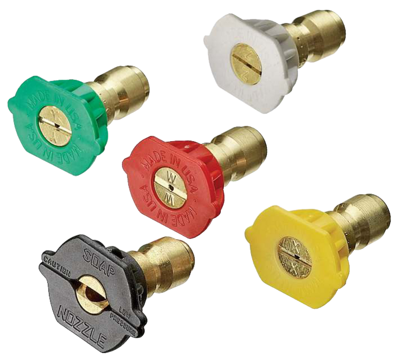 Briggs & Stratton Quick-Connect Spray Nozzle Tips Kit Compatible with 4000 PSI Gas Pressure Washer, 5-pk M7