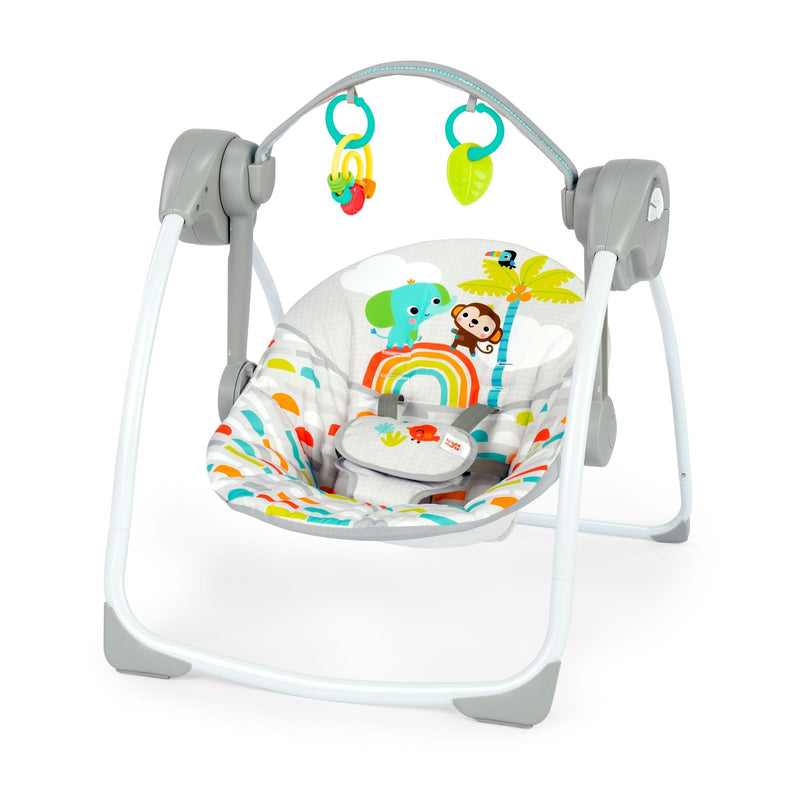 Bright Starts Playful Paradise Portable Swing O2