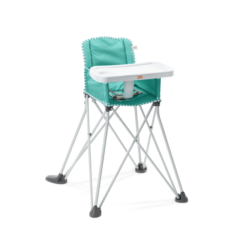 Bright Starts Pop 'N Dine Portable High Chair, Teal K3