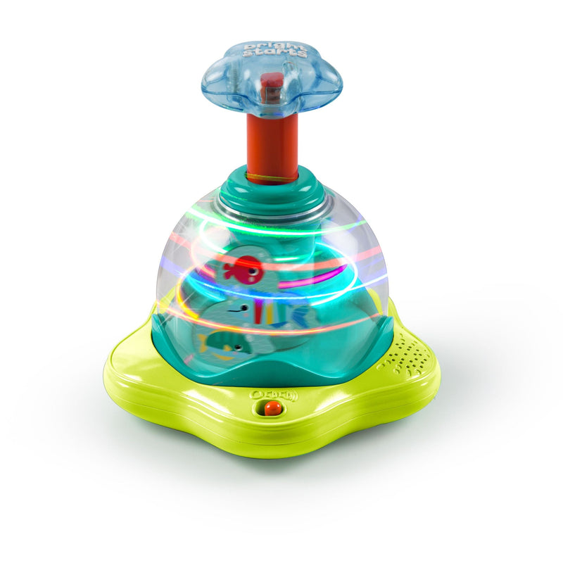 Bright Starts Press and Glow Spinner Toy B1