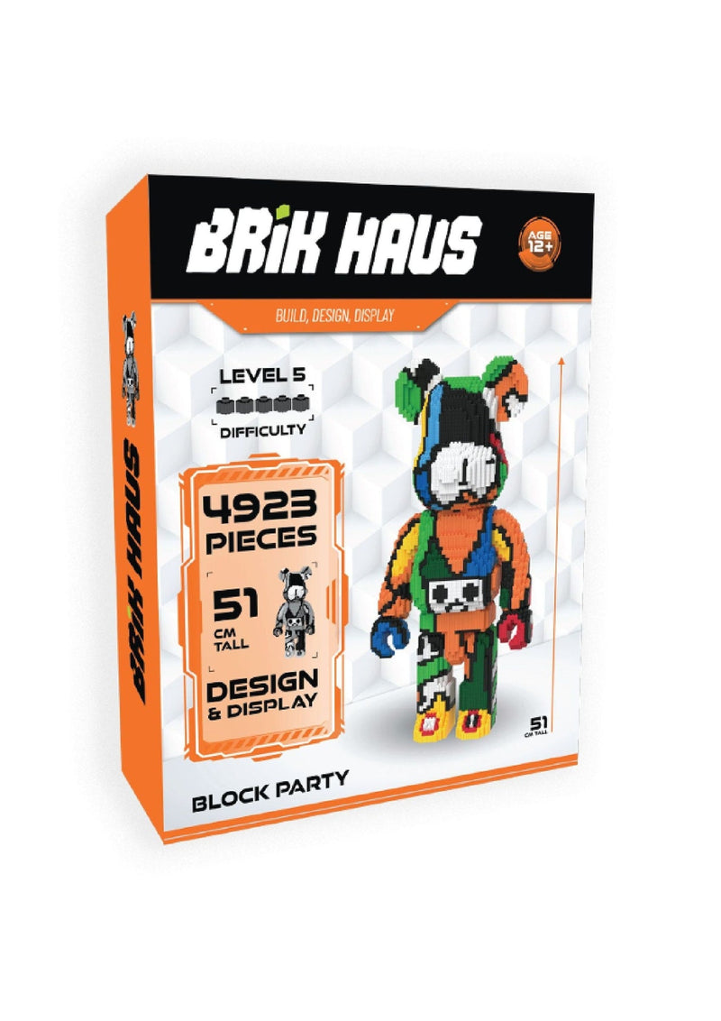 Brik Haus Block Party Construction Set, Large I9