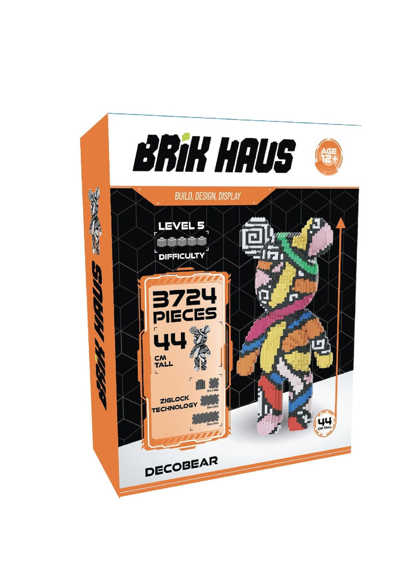 Brik Haus Decobear Construction Set, Medium T8