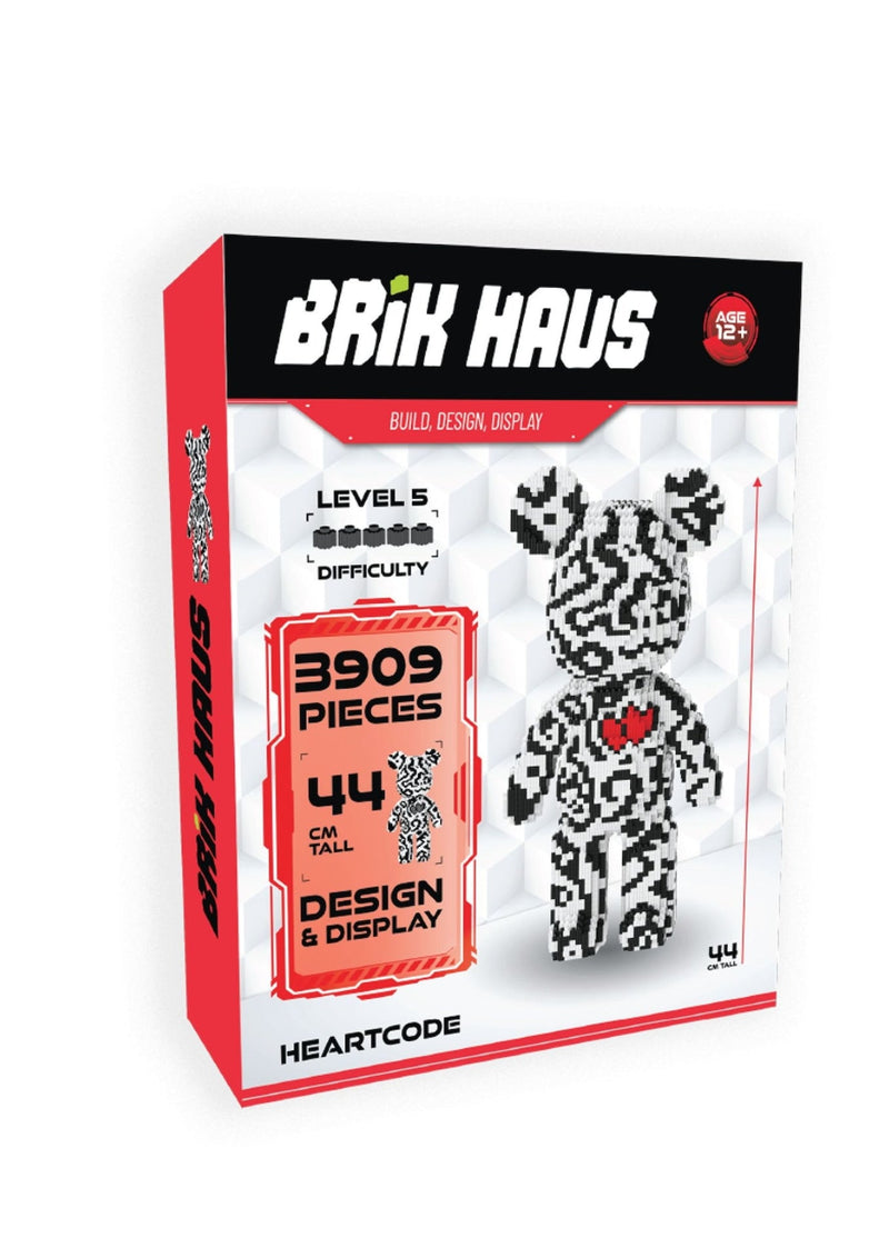 Brik Haus Heartcode Construction Set, Medium K2