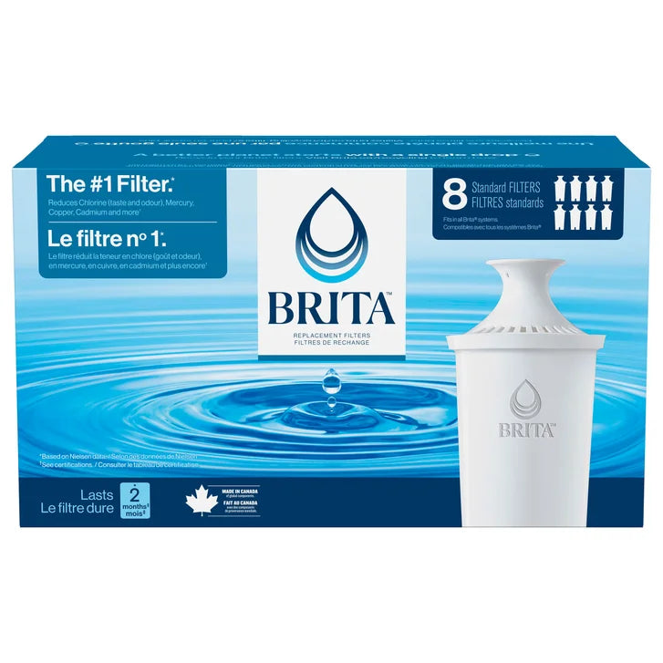 Brita Replacement Filters, 8-pack T7