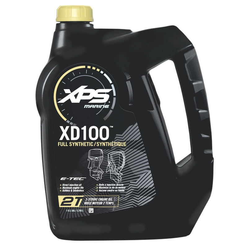 BRP XPS Marine XD100 2-Cycle Full Synthetic Oil, 4-L I0