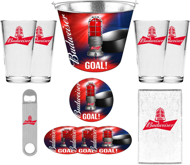 Bud Light Bucket Gift Set, 11-pc D6