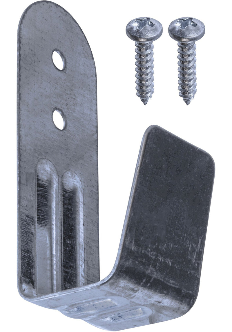 Buildex Square Hooks, Carbon-Steel and Zinc-Plated, 55-lb Capacity, 5-pk M2