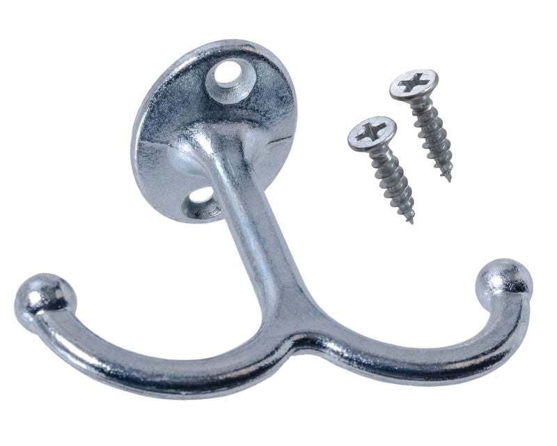 Buildex Undershelf Hook, Zinc Alloy and Zinc-Plated Hooks C8