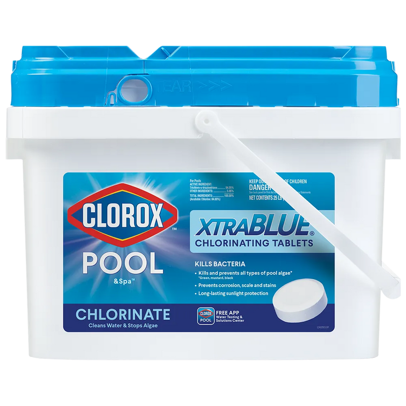 Chlorinating Tablets for Swimming Pools, 25lb Y7