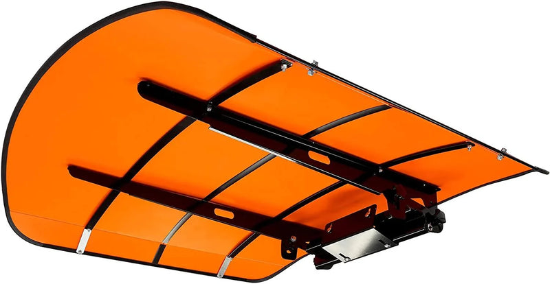 Tractor Canopy Orange Compatible with All ROPS 48 X 52 Equipped Tractors with a 2 x 2 or 2 x 3 ROPS (Will Add About 4 to The Height of The Tractor) Tractor Sun Canopy Sunshade F0