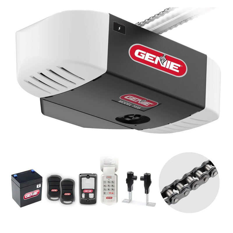 Chain Drive 750 3/4 HPc Garage Door Opener w/Battery Backup - Heavy Duty K6