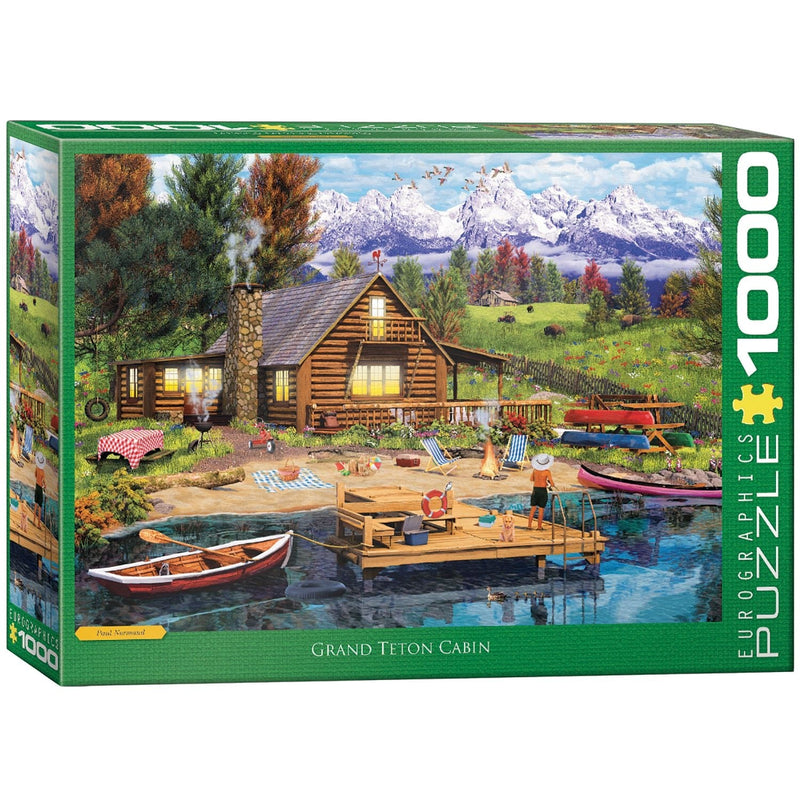 Cabin Live 1000 pc Puzzle Asst T3