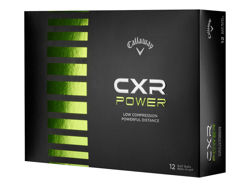 Callaway CXR Power Golf Ball, White, 12-pk V8