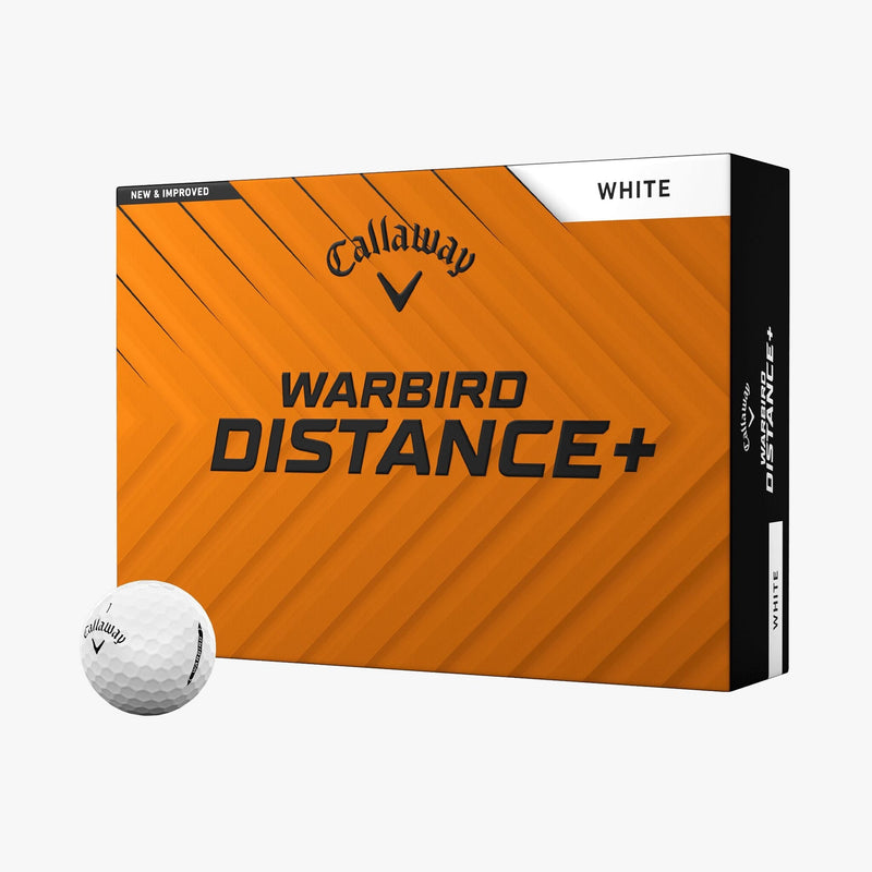 Callaway Warbirds Distance+ Golf Balls, White, 12-pk W1