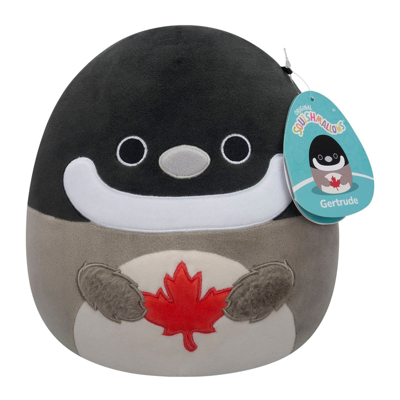 Canada Day Squishmallow Canadian Goose Plush, 8-in G0