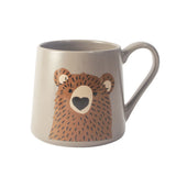 CANVAS Bear Stoneware Mug, 18-oz