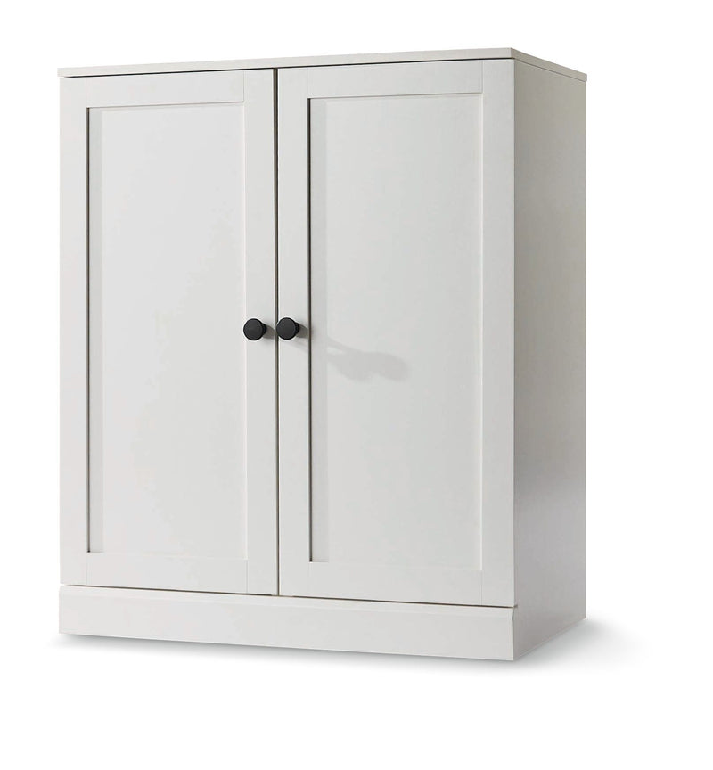 CANVAS Bellevue Modular Stackable Storage Cabinet, White L2