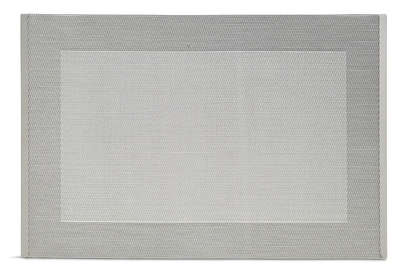 CANVAS Bristol Rectangle Vinyl & Polyester Placemats, 13-in x 19-in, 4-pk E6