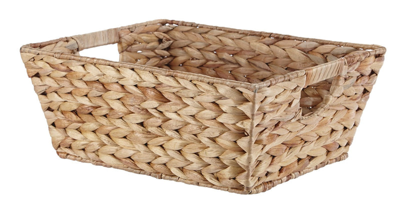 CANVAS Brynn Rectangular Hand Woven Storage Basket, 14.5 x 11.8 x 5.9-in H8