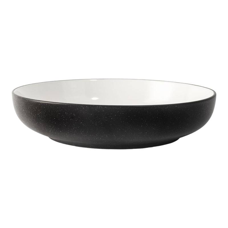 CANVAS Catalone Stoneware 2-Tone Serving Bowl, Black/White E2