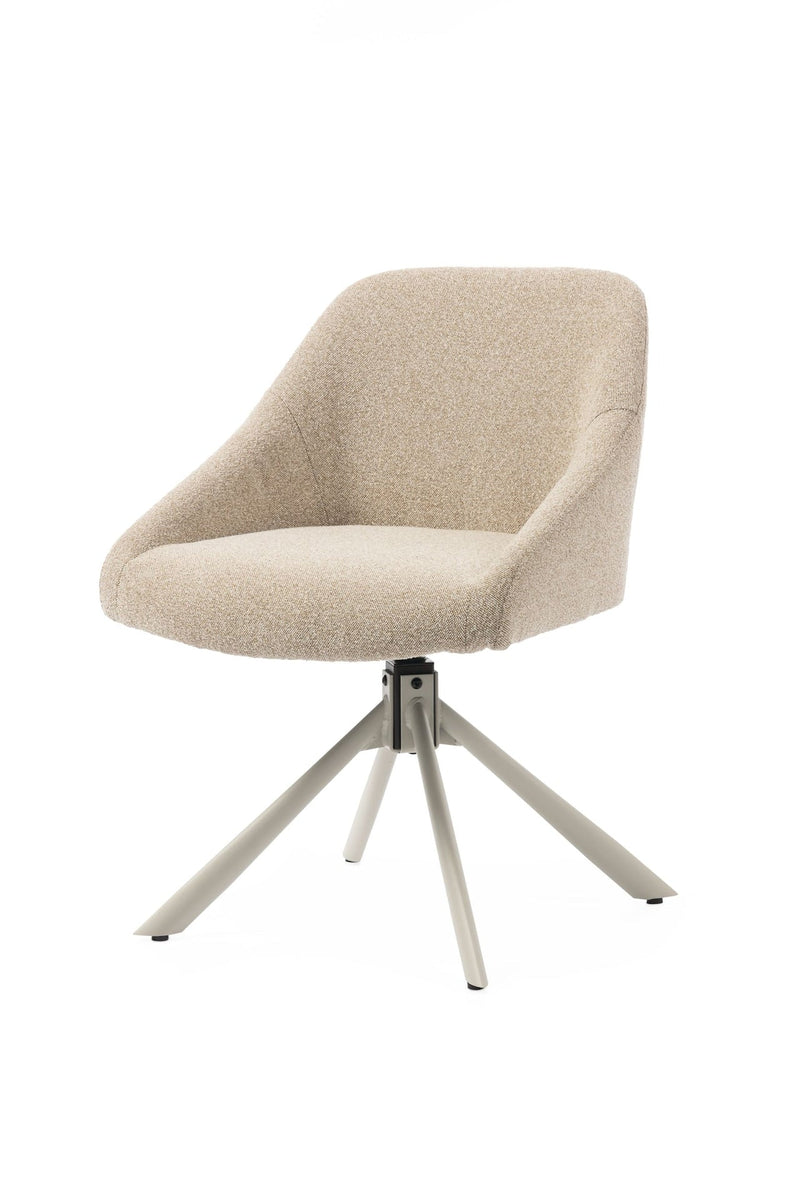 CANVAS Chester Swivel Office Chair, Greige Q8