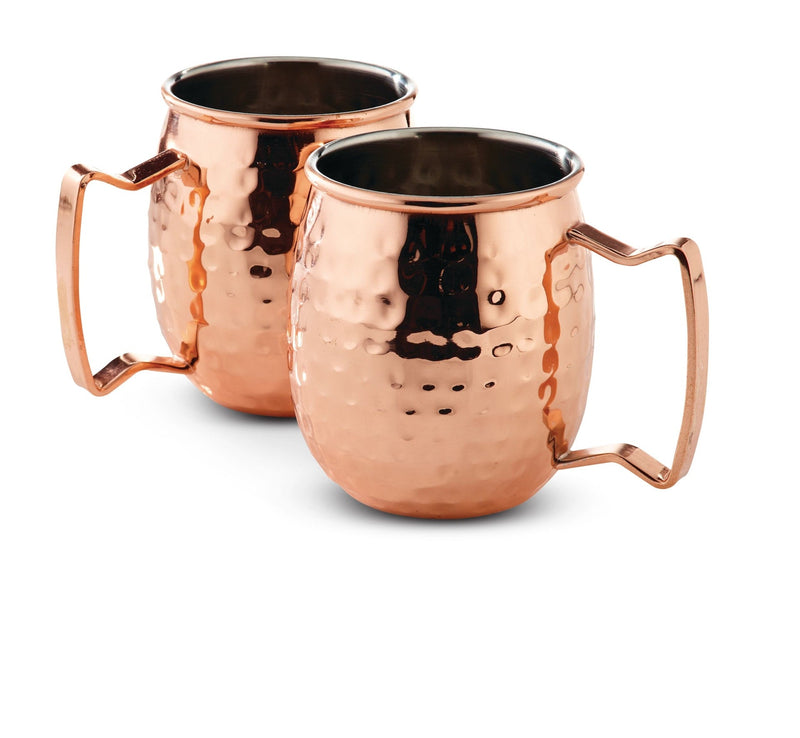 CANVAS Copper-Plated Stainless Steel Mug Set, 15-oz, 2-pc X2