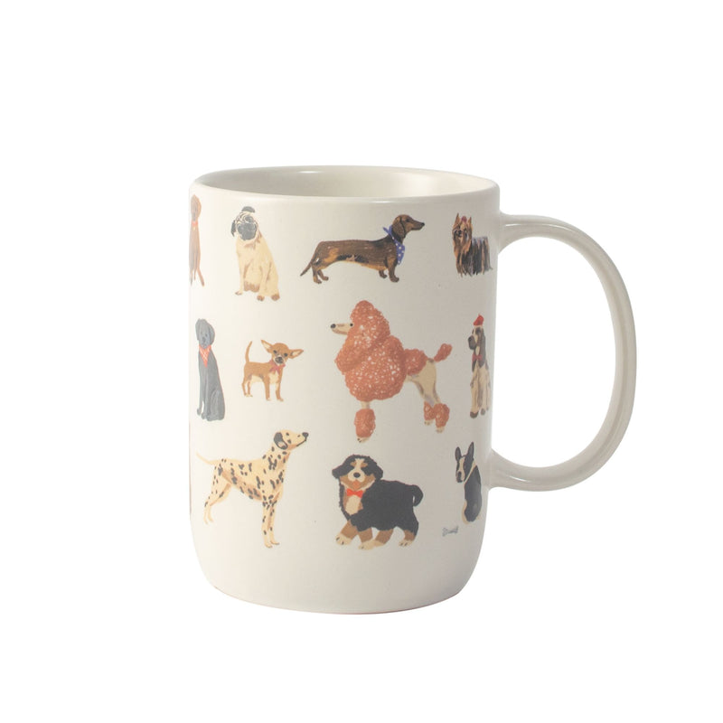 CANVAS Dog Stoneware Mug, 16-oz N3
