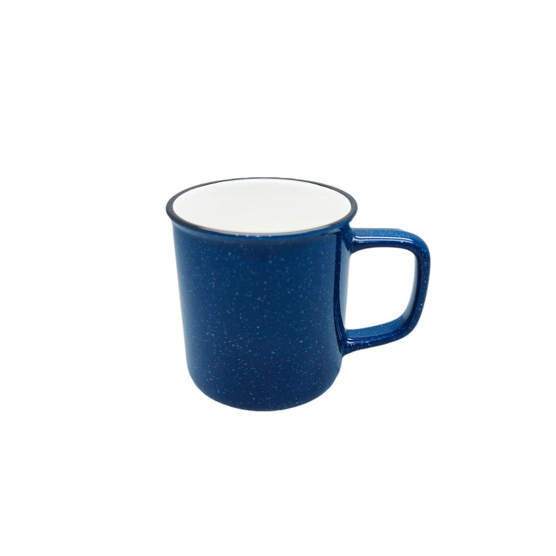CANVAS Durable Stoneware Camp Style Mug, Red, 14-oz U6