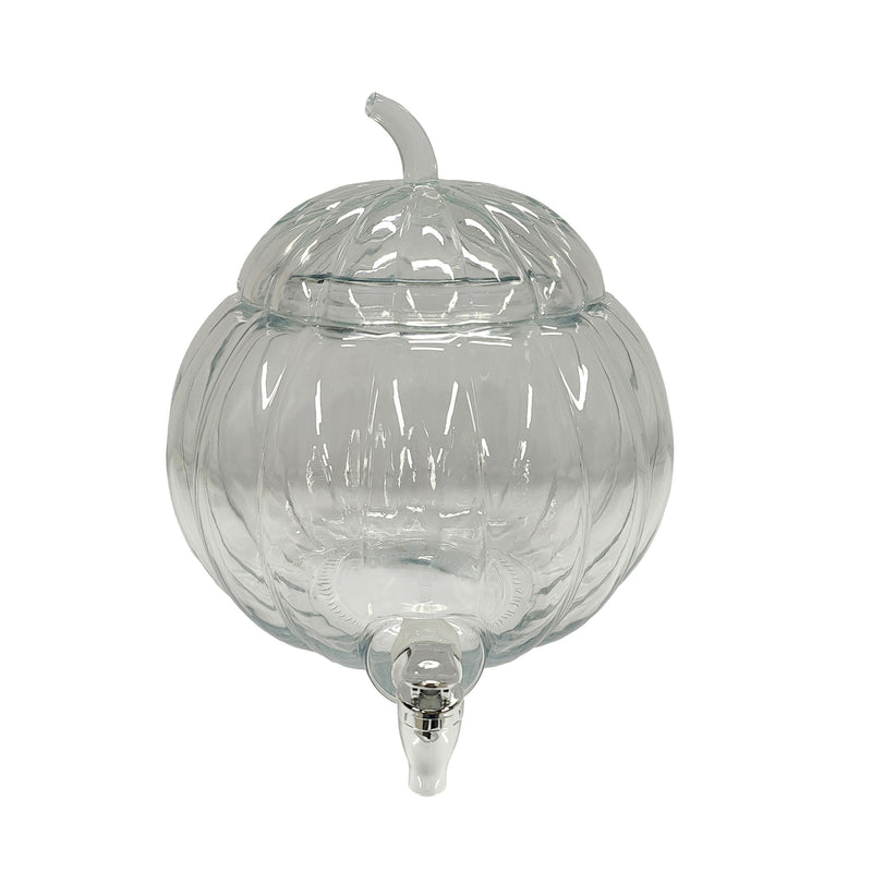 CANVAS Glass Pumpkin Drink Dispenser, for Fall H4