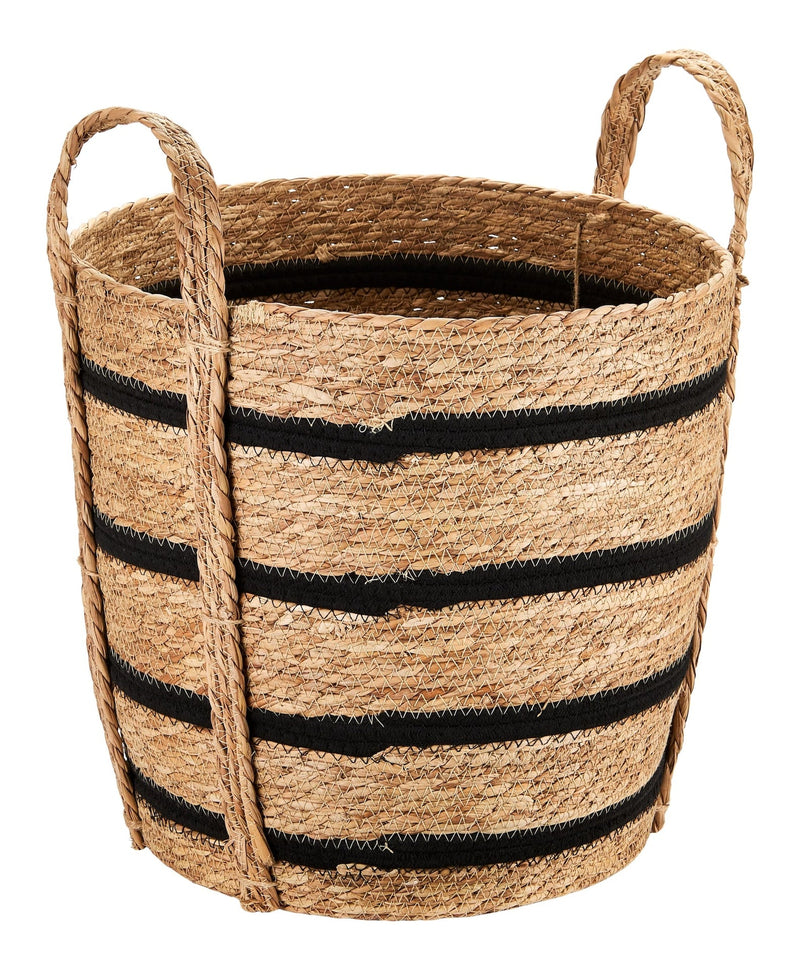 Canvas Henry Tall Woven Cotton Rope Storage Basket P9