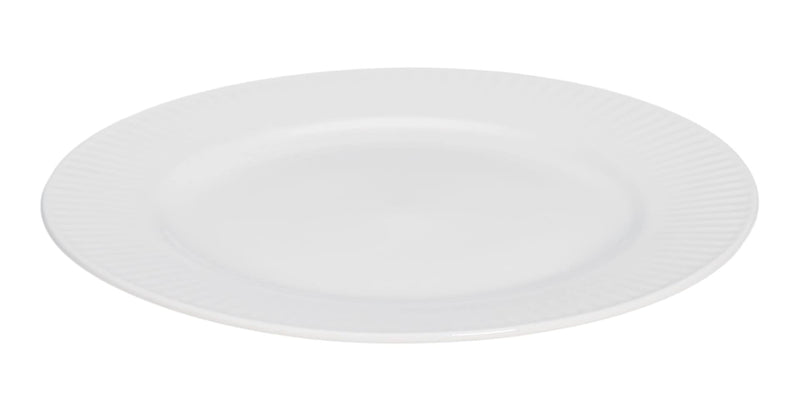 CANVAS Highbury Ribbed New Bone Salad Plate, 1-pc, White W0
