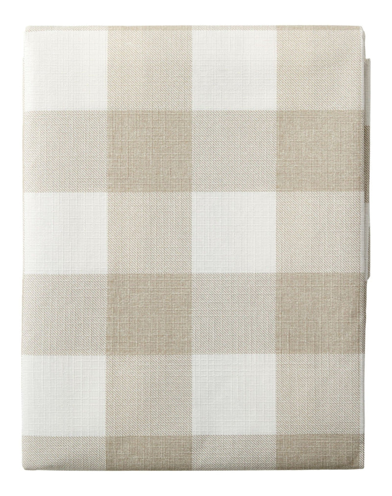 CANVAS Indoor/Outdoor Plaid PEVA Table Cloth, 60-in x 84-in C3