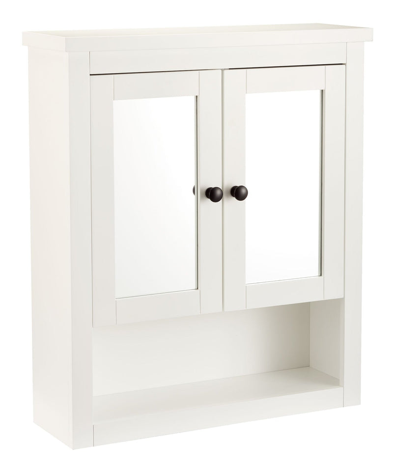 CANVAS Luxton Wall-Mount Bathroom Cabinet, White A1