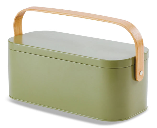 CANVAS Metal Gardening Storage Container, Iron, Green G8
