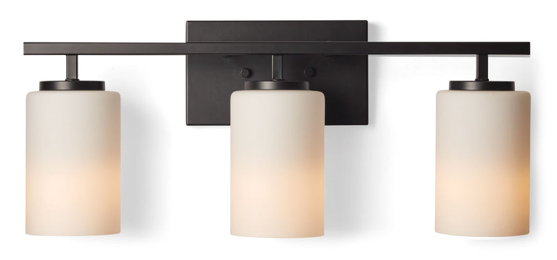 CANVAS Northfield 3-Light Vanity Light Fixture, Matte Black J5