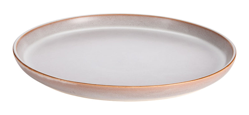 CANVAS Reactive Glaze Dinner Plate, 1-pc, White R9