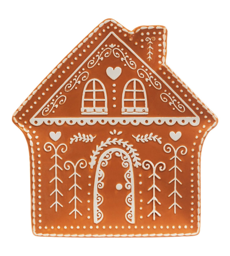 CANVAS Santa's Workshop Collection Gingerbread Serving Platter I0