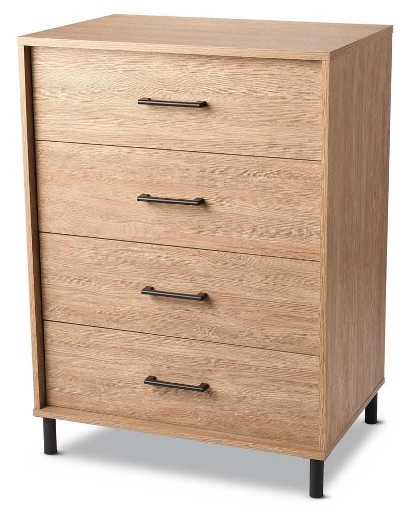 Canvas Sarnia 4-Drawer Dresser Chest, Oak D9