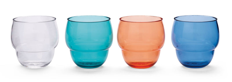 CANVAS Stacking Bubble Glass Set, BPA Free, Dishwasher Safe, Stackable M9
