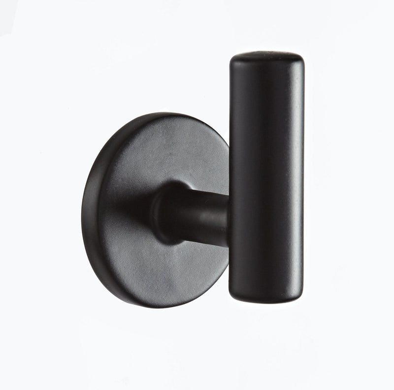 CANVAS Stainless Steel Single Post Hooks, Black, 2-pk M7