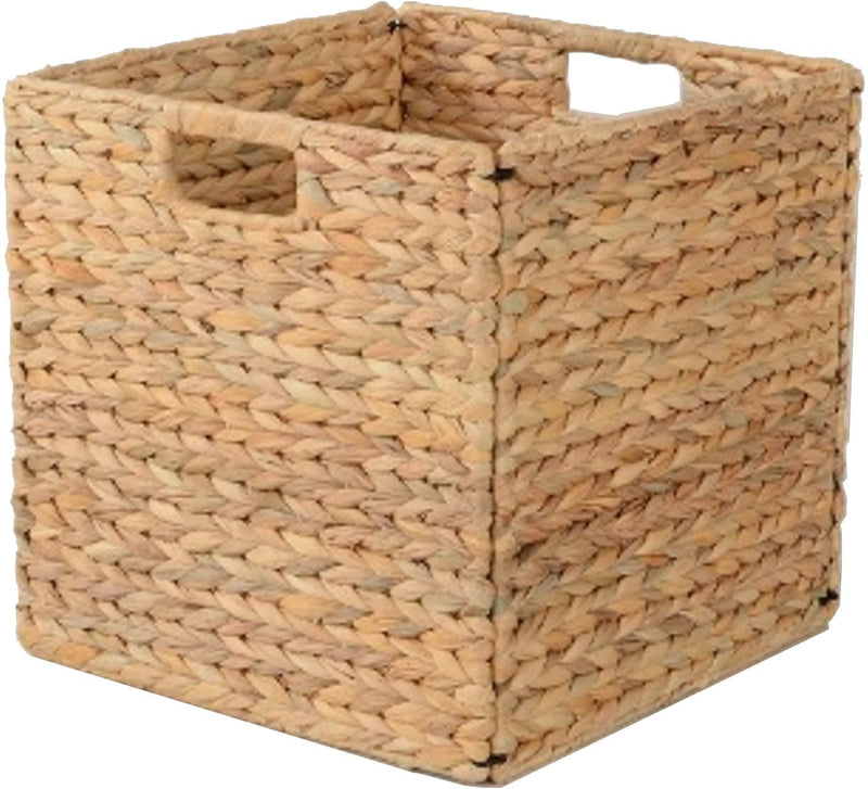 CANVAS Weiss Cube Woven Natural Material Collapsible Basket, 13 x 13-in M2
